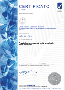 UNI ISO 21001-2018